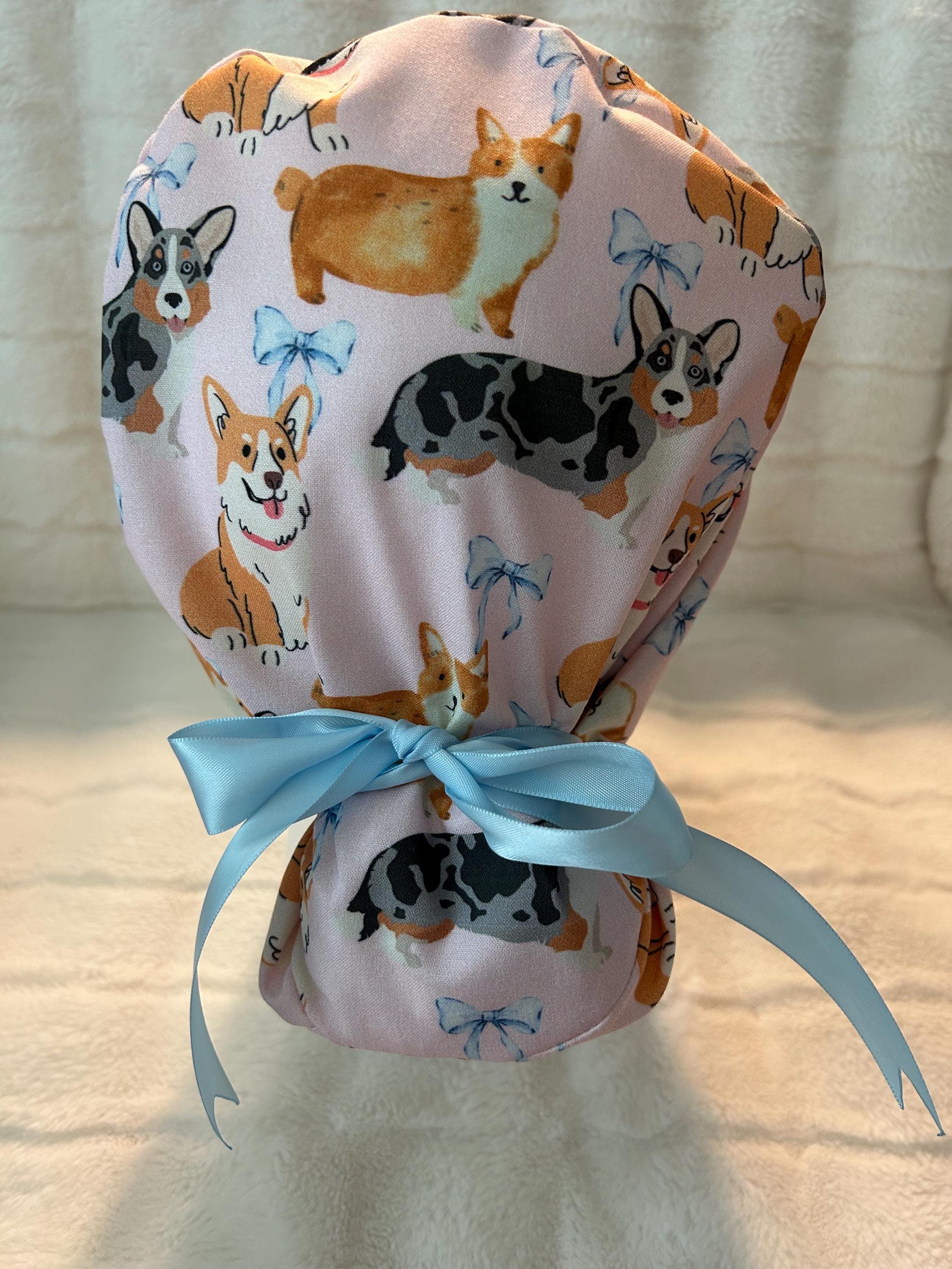 Corgi Scrub Hat - Etsy