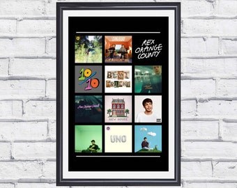 Rex Orange County Albums Poster *descarga digital