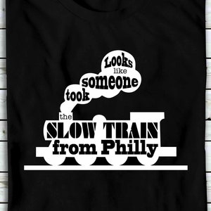 Looks Like Someone Took the Slow Train from Philly - Angela Martin - Deep Tracks Only Original T-shirt - The Office T-shirt, The Office Gift