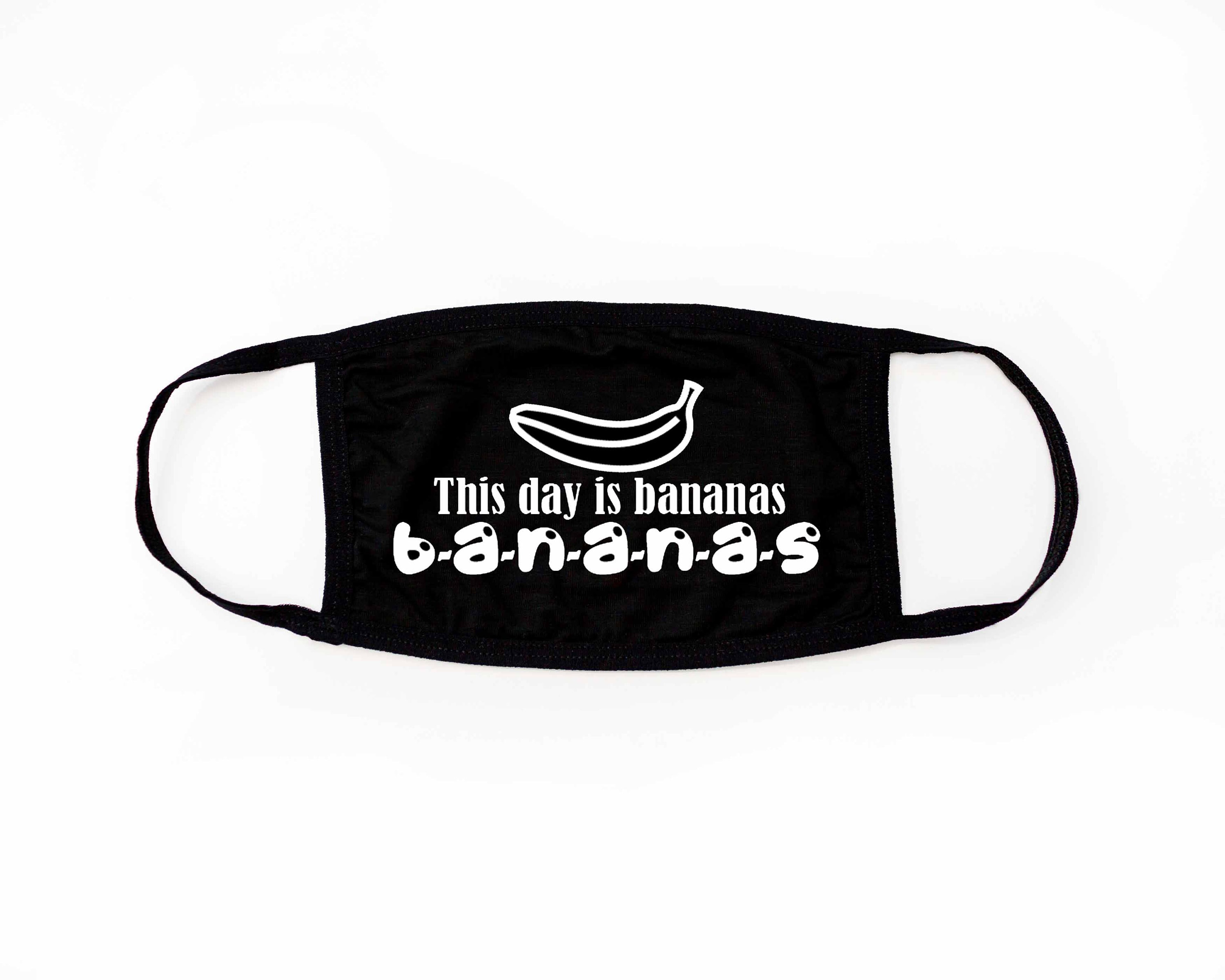This Day is Bananas Kelly Kapoor Dunder Mifflin Face Mask Etsy