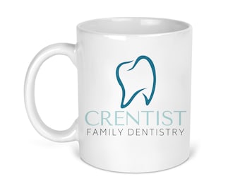 Crentist Dentist Mug - The Office Gift - Dunder Mifflin Christmas, Funny Dwight Schrute / Michael Scott Mug, The Office Coffee Cup - Ceramic