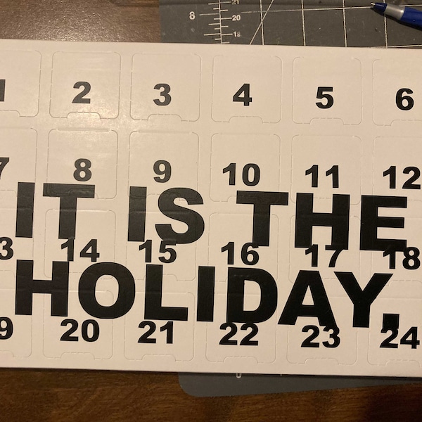 The Office Advent Calendar Etsy