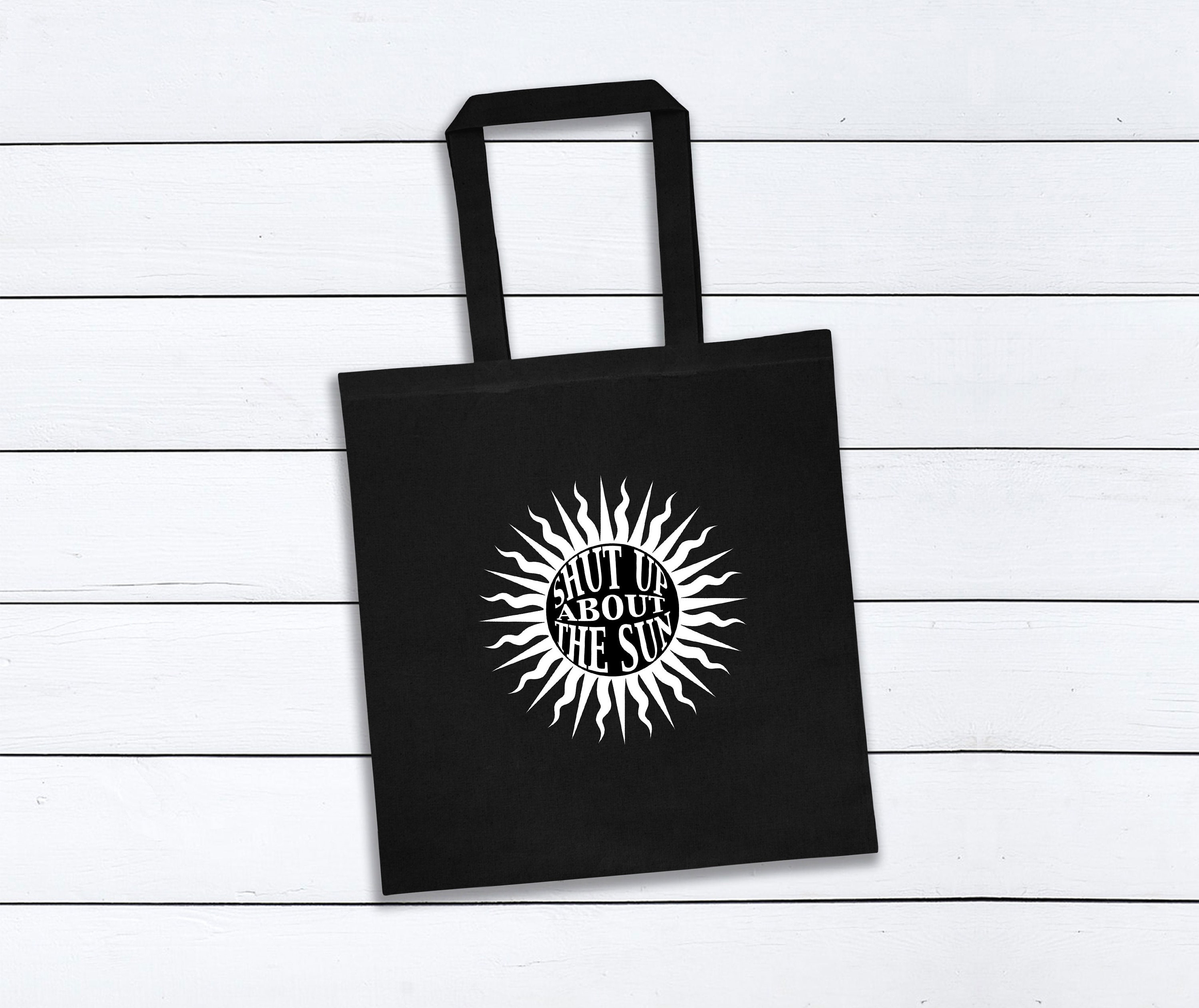 Shut Up About The Sun Tote Bag Gabe Lewis Sabre Deep Etsy