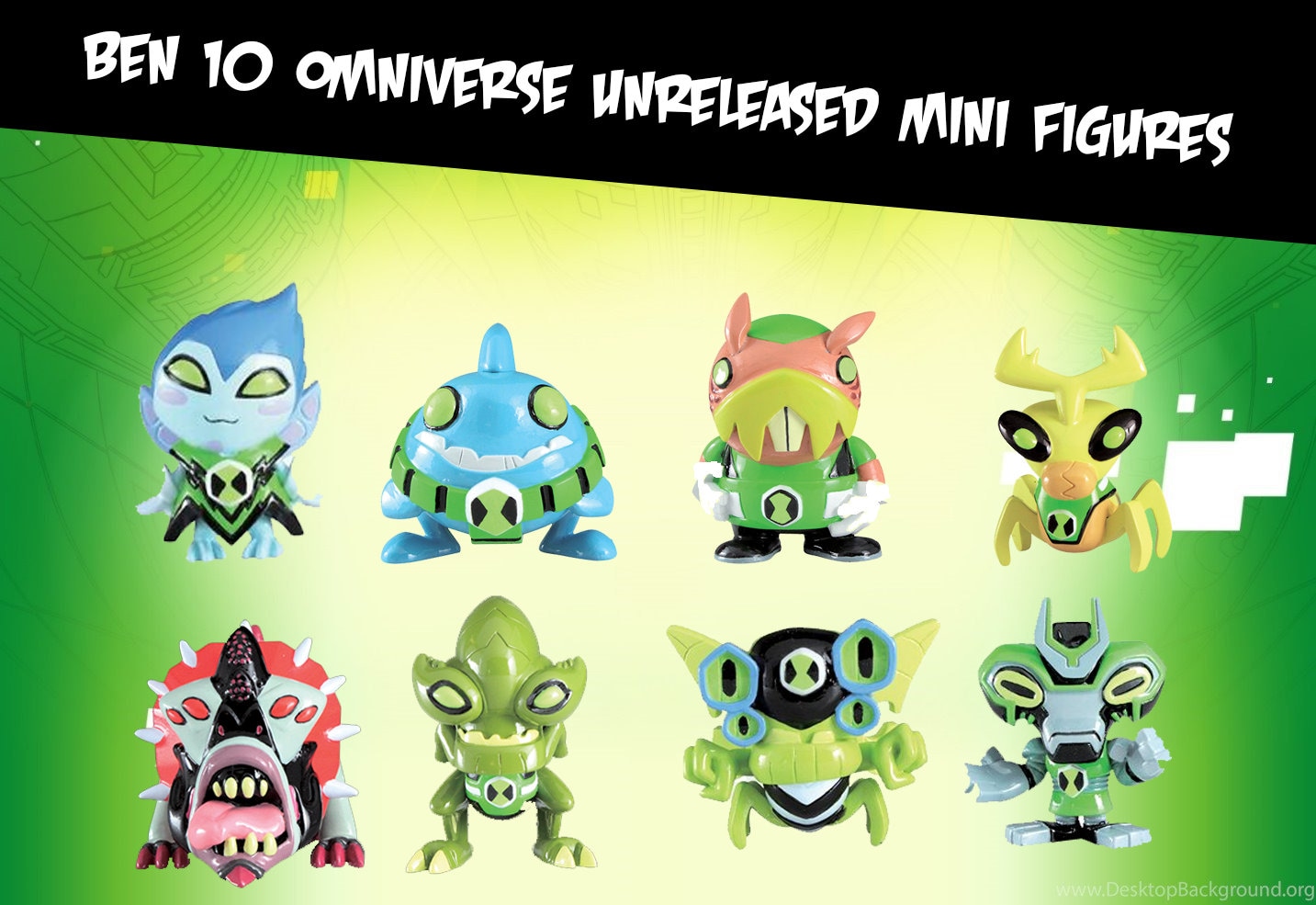 Ben 10 Omniverse Unreleased Mini Figures | Etsy