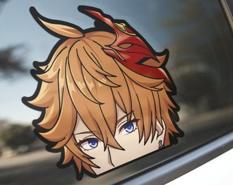 Childe Peeker Sticker | Waterproof Vinyl Sticker | Laptop Peekers | Car Sticker | PC Sticker | Gamer sticker