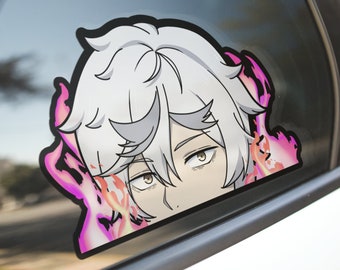 Gabimaru Peeker Sticker | Waterproof Vinyl Sticker | Laptop Peekers | Car Sticker | PC Sticker