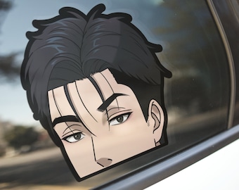 Jaekyung Peeker Sticker | Waterproof Vinyl Sticker | Laptop Peekers | Anime Stickers | BL | Manhwa | Yaoi