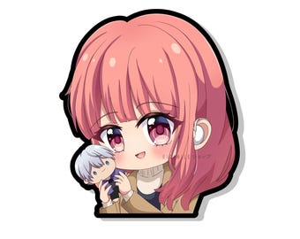 Yuki Sticker | Waterproof Vinyl Sticker | Laptop Peekers