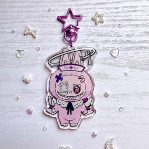 Kawaii Monster Keychain | Phone charm | Bag charm