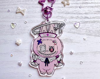 Kawaii Monster Keychain | Phone charm | Bag charm