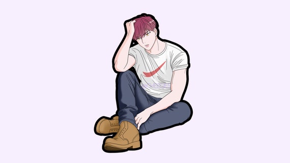 Hwi Sticker Anime Stickers Waterbottle Sticker Laptop Etsy