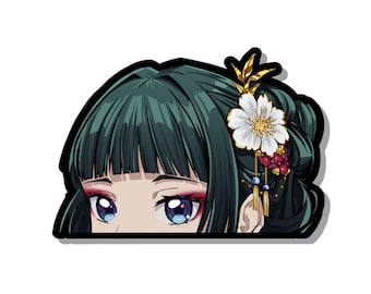 MaoMao Peeker Sticker | Waterproof Vinyl Sticker | Laptop Peekers | Car Sticker | PC Sticker