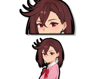 Momo Stickers | Waterproof Vinyl Sticker | Laptop Peekers