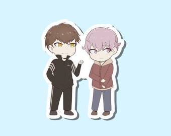 Chibi Pearl Sticker | Waterproof Vinyl sticker | Peeker Sticker | Yaoi sticker| BL | Manhwa