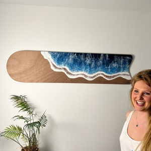 Handmade Photo Frame Blue Ocean Resin Wave Picture Frame - Etsy