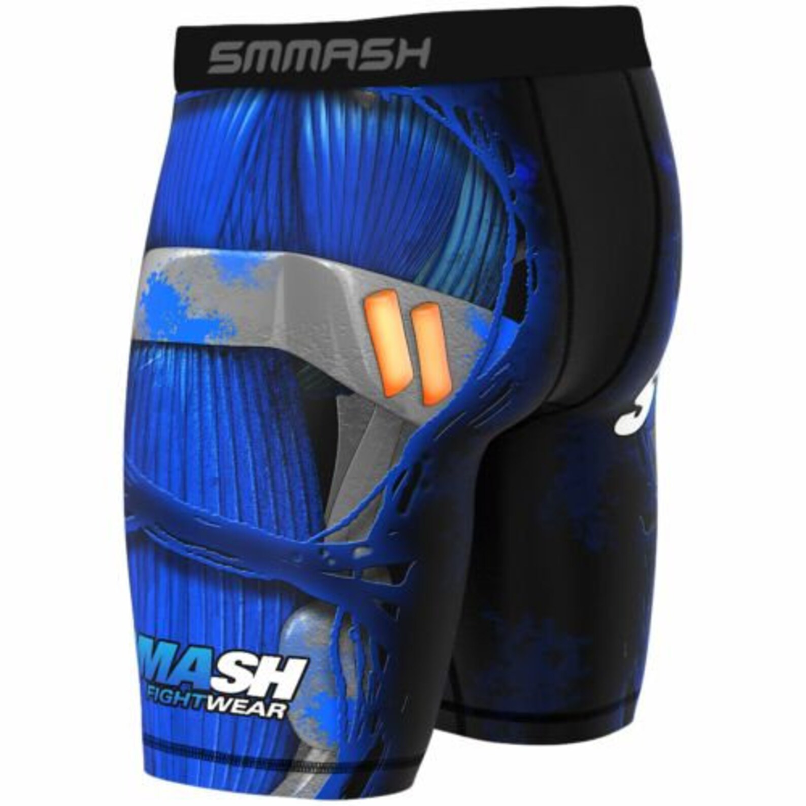 Short De Compression Homme Mytra Fusion - MMA, Boxe, Muay Thai, Kickboxing, Grappling - Shorts Vale Tudo Ultra Confort & Résistants