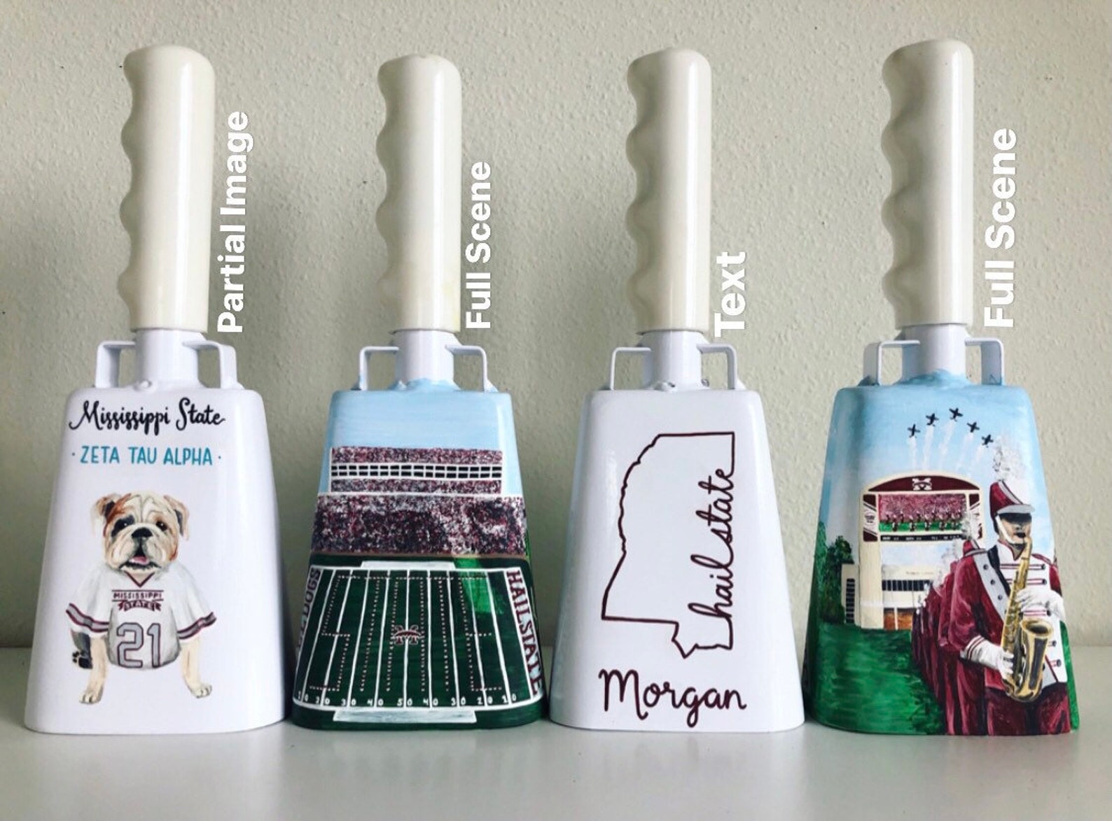 Custom Hand Painted Cowbells Etsy