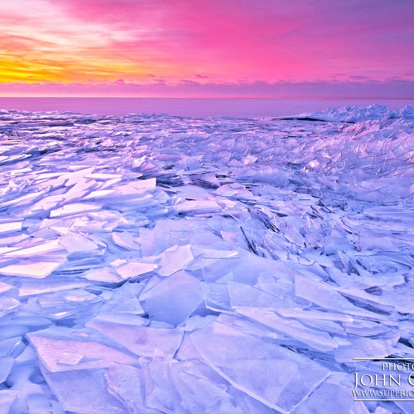 Plate Ice, Lake Superior