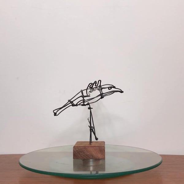 Crow Wire Sculpture - Etsy