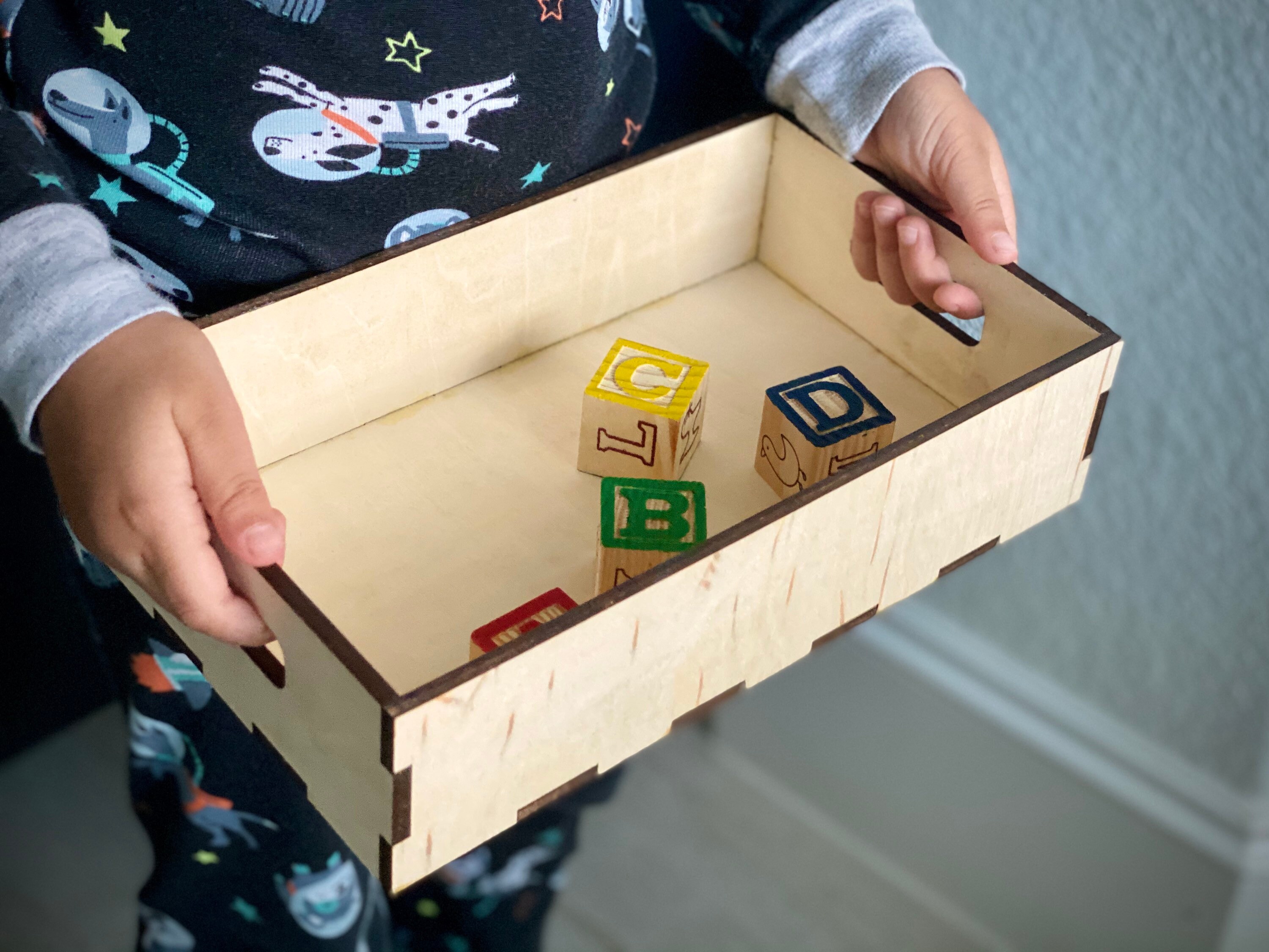 Montessori Activity Tray Wooden Tray for Montessori Etsy