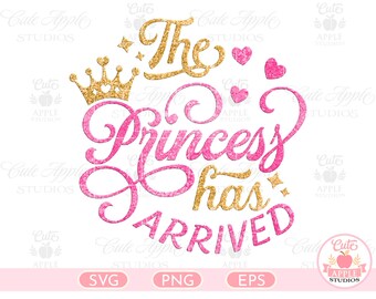 Download Princess Arrived Svg Etsy