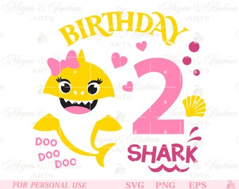 Free Free 106 Baby Shark Birthday Shirt Svg SVG PNG EPS DXF File