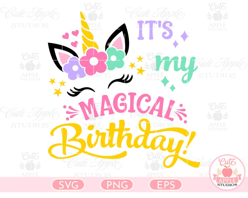 Download Unicorn Png Unicorn Cricut Svg Girl Unicorn Svg Magical Birthday Svg Eps Instant Download Birthday Unicorn Svg Unicorn Cut Files Svg Clip Art Art Collectibles