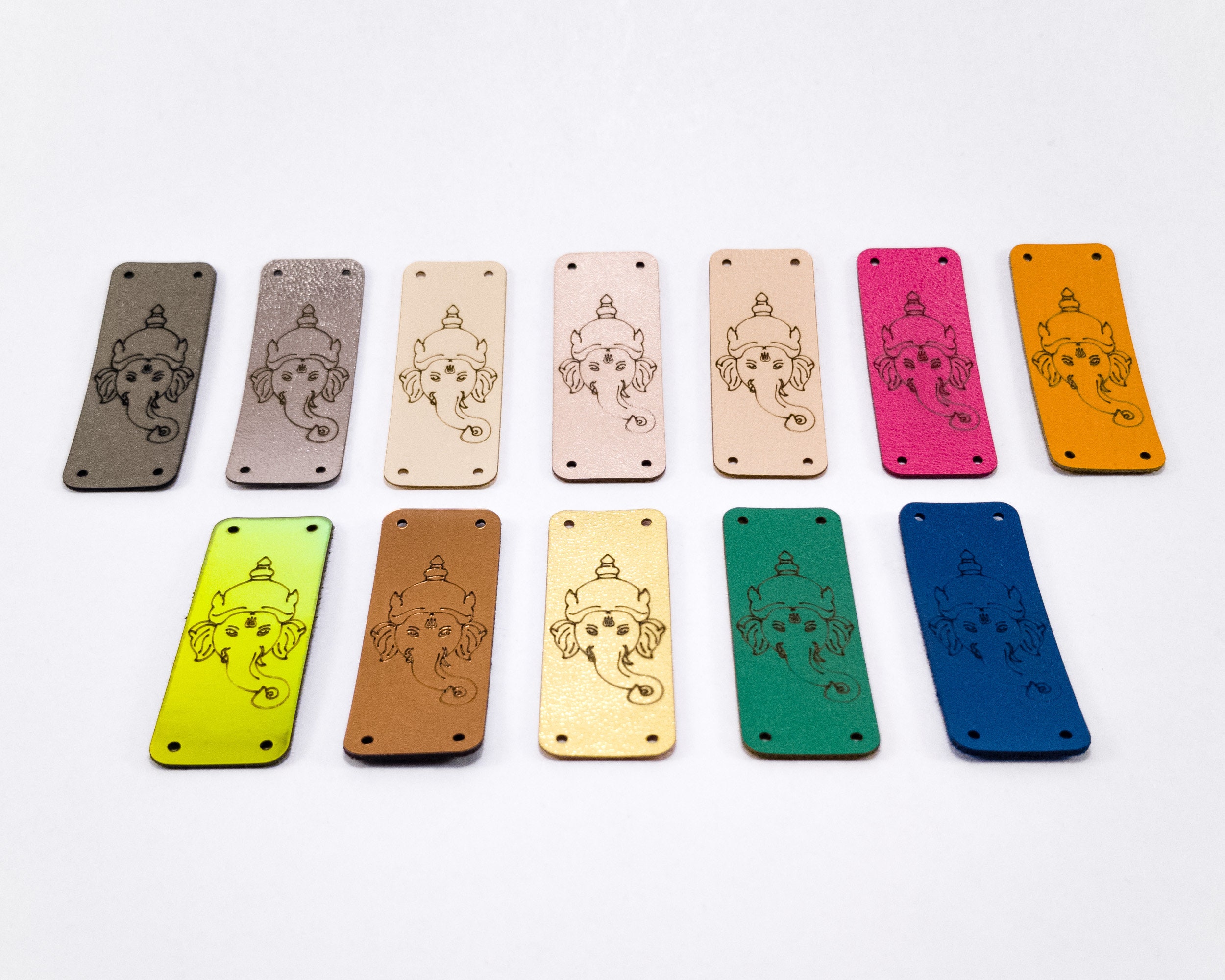 Custom Figure Tags Set of 10 Personalized Clothing labels Etsy