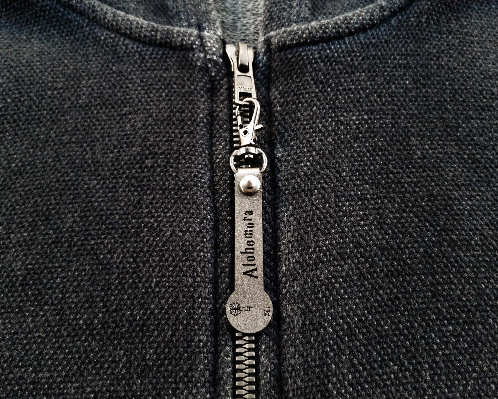 Personalized Zipper Tags With Snap Hook Set of 5 18 Color Etsy