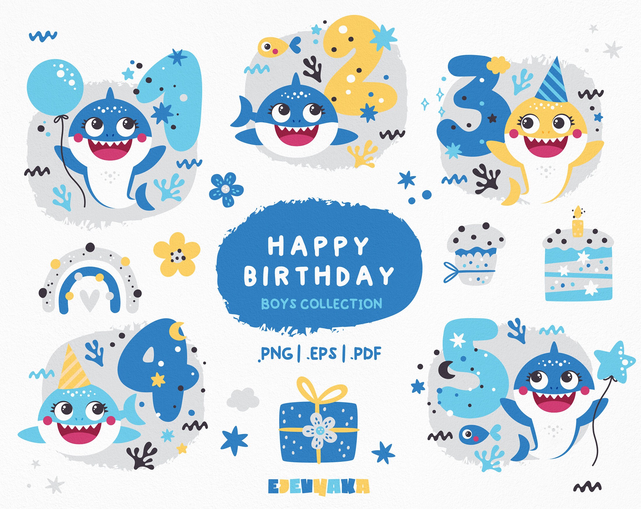 Baby Shark Clipart Baby Shark Png Baby Shark Birthday Decor Etsy Baby Shark Clipart Baby Shark Png Baby Shark Birthday Decor Etsy