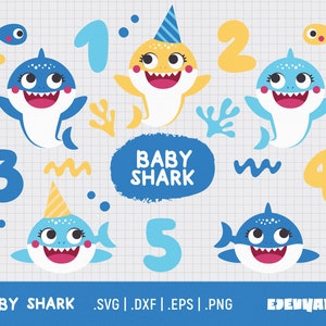 Baby Shark Clipart Baby Shark Png Baby Shark Birthday Decor Etsy Baby Shark Clipart Baby Shark Png Baby Shark Birthday Decor Etsy