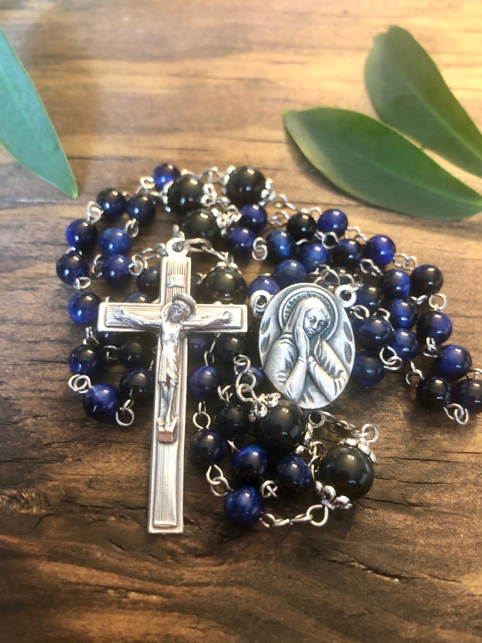 Our Lady of Sorrows Rosary Catholic Rosary Etsy