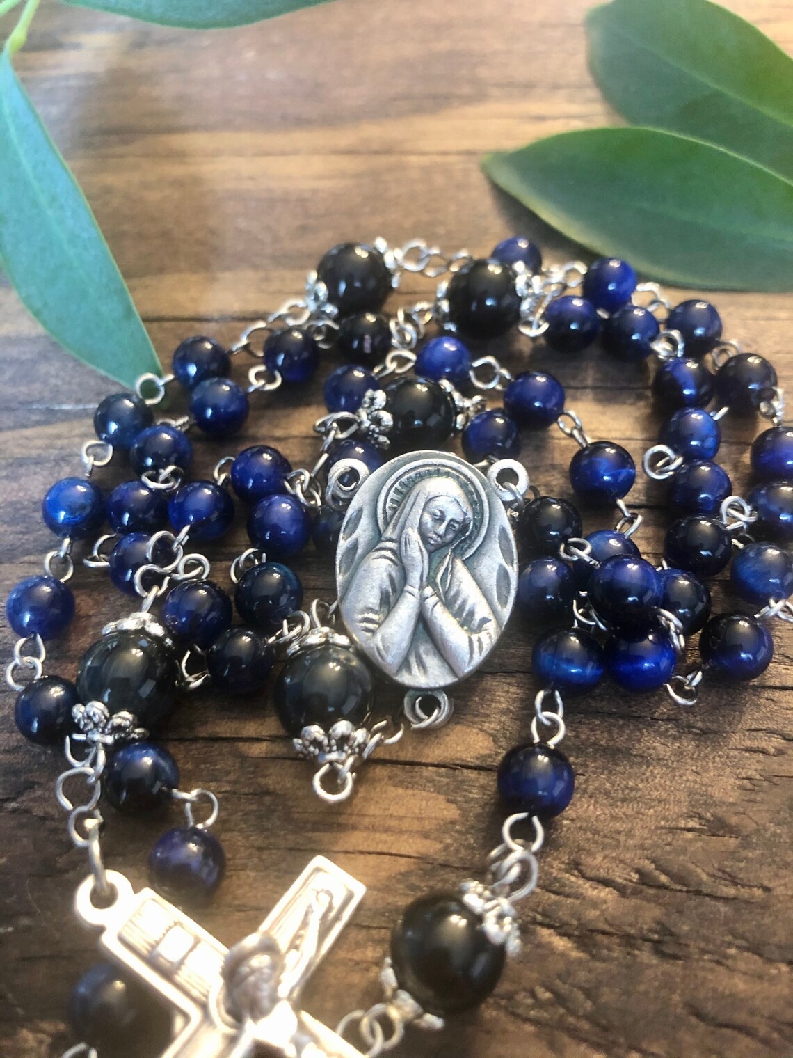 Our Lady of Sorrows Rosary Catholic Rosary Etsy