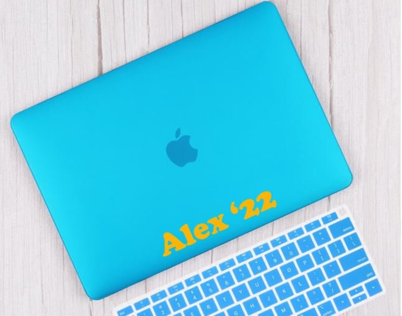 Custom Name Sticker for Laptop / Persononalized Vinyl Name Etsy