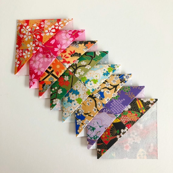 Angolo del libro di origami giapponese, segnalibro origami, regalo per gli  amanti dei libri, regalo per