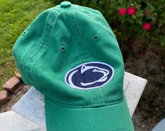 Green Penn State Hat - Etsy