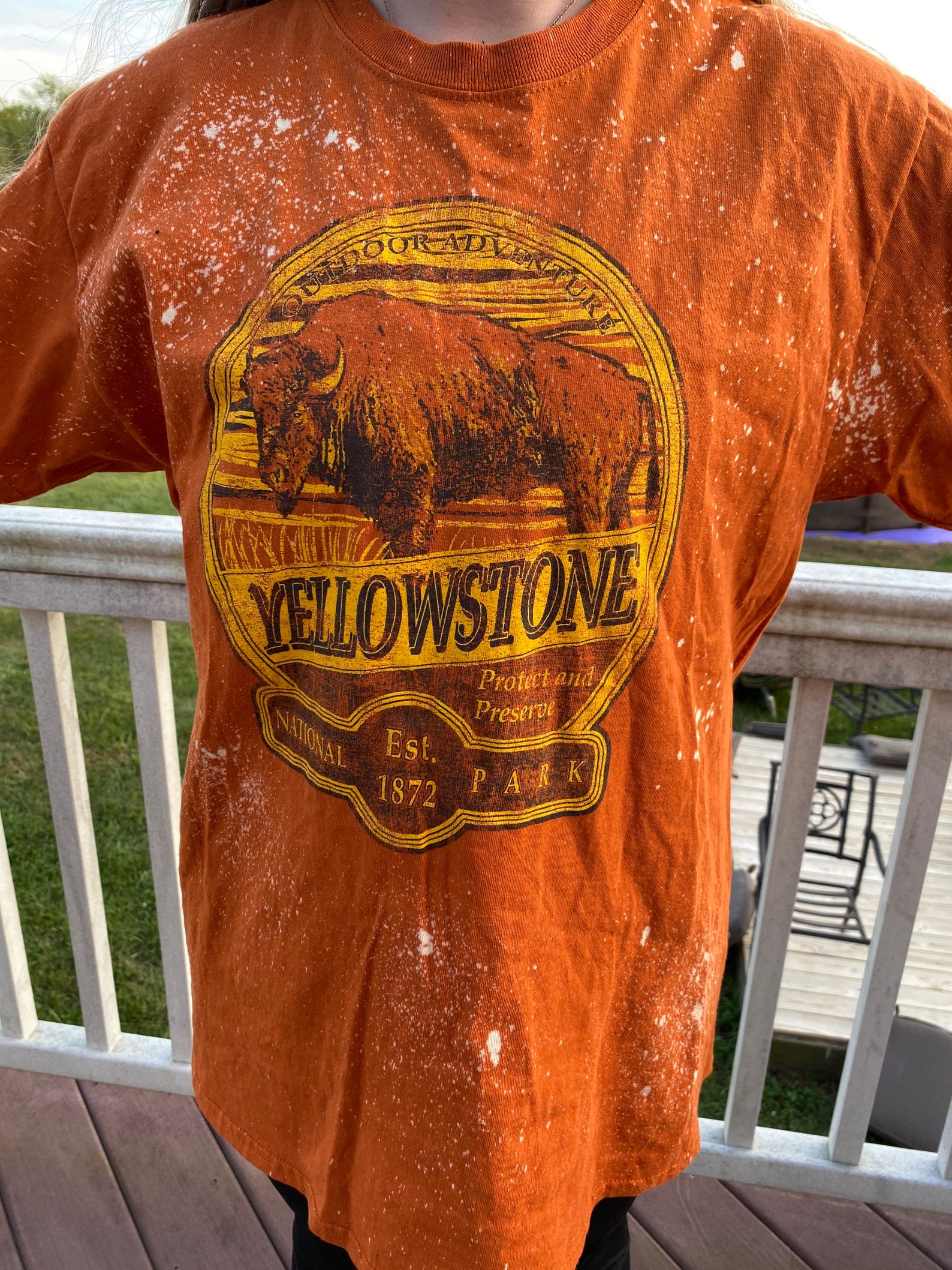 yellowstone bleached tee