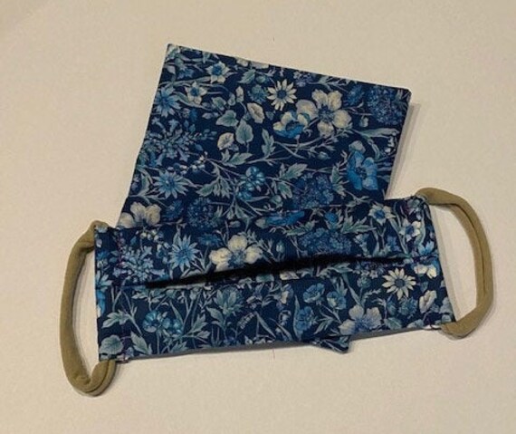 Liberty Of London Face Mask With Matching Pouch Liberty Face Etsy Liberty Of London Face Mask With Matching Pouch Liberty Face Etsy