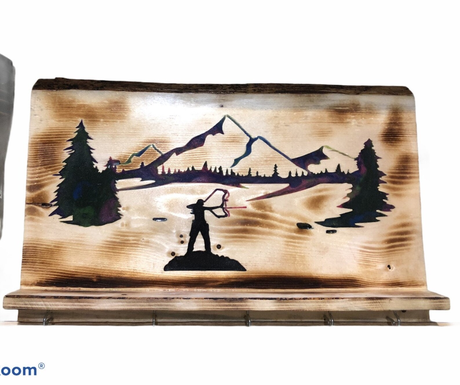 Epoxy Wood Sign Custom Epoxy Wood Sign Live Edge Wood Signs Etsy