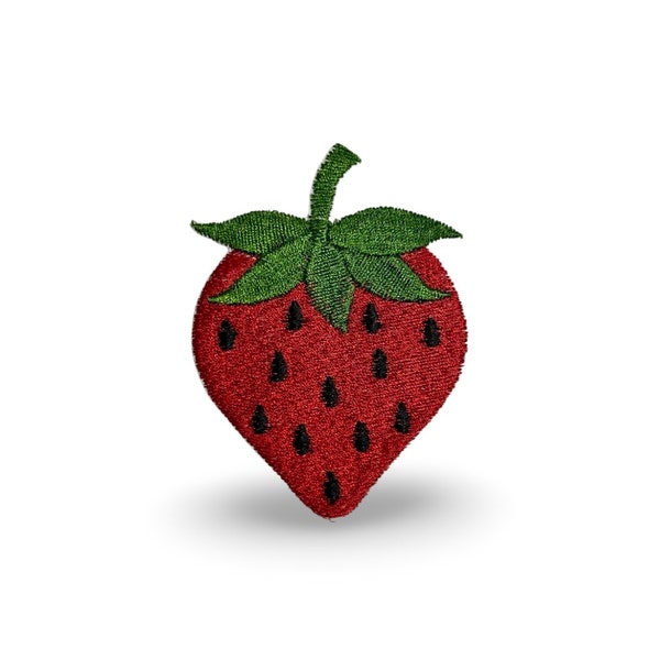 Strawberry Embroidery Patch