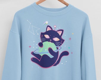 galaxy cat sweater