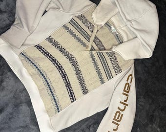 Handmade upcycled carhartt hoodie