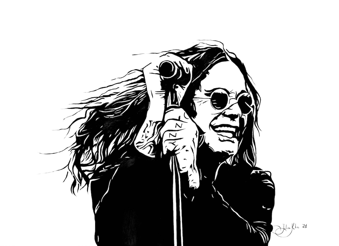 ozzy osbourne original art