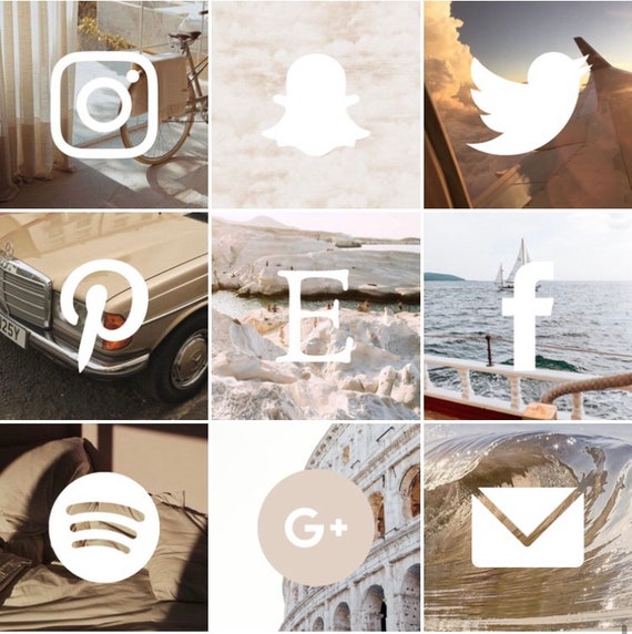 Light Bright Aesthetic Ios 14 App Icons Etsy light bright aesthetic ios 14 app icons