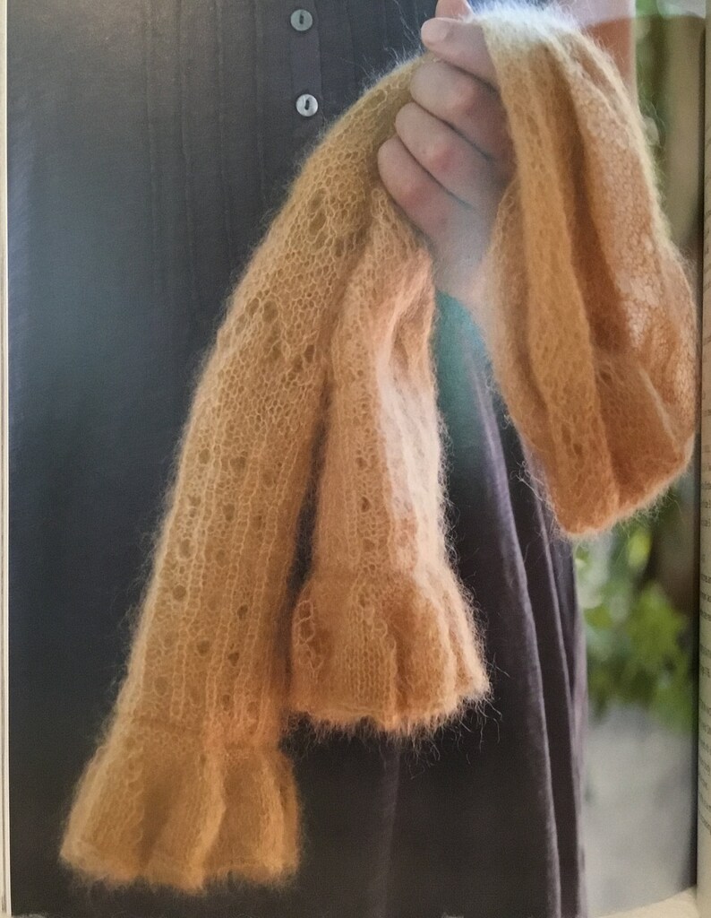 Luxurious Mohair-Silk Yarns 20 Delicate Projects inSoft Knitting BookLACY KNITS by Alison Crowther Smith