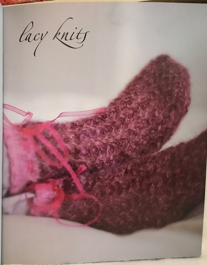 Luxurious Mohair-Silk Yarns 20 Delicate Projects inSoft Knitting BookLACY KNITS by Alison Crowther Smith