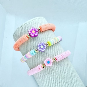 New! Girls  Bracelets | Flower Charm Bracelets | Kids Jewelry | Toddler Bracelets | Little Girl Bracelet | Easter Gift | Birthday Gift