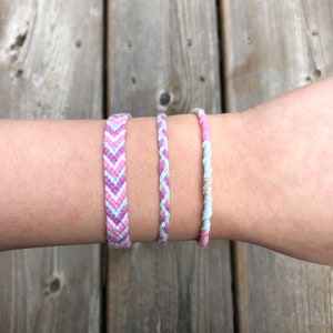 Friendship Bracelet Set | Woven Bracelets | VSCO Friendship Bracelet | Handmade Friendship Bracelets | Embroidery Floss