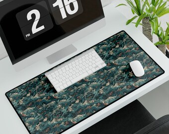 Curly Wave Patterned Desk Mats