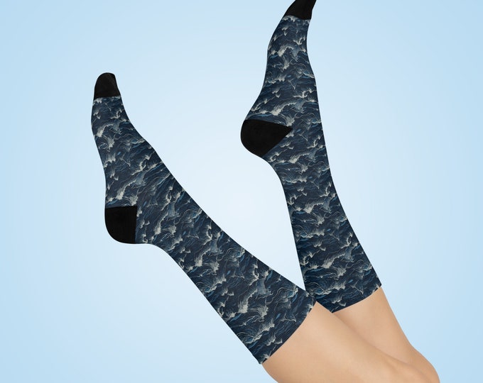 Rough Water Cushioned Crew Socks